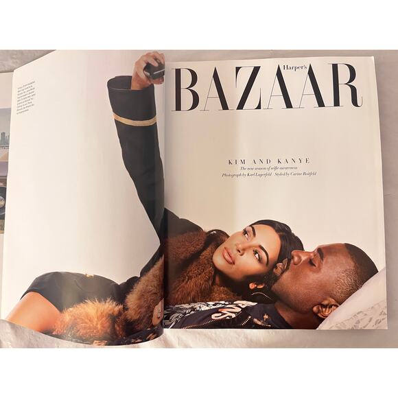 Harper's Bazaar Magazine Kanye West Kim Kardashian Fashion Ivanka Trump 2016 - Picture 6 of 11